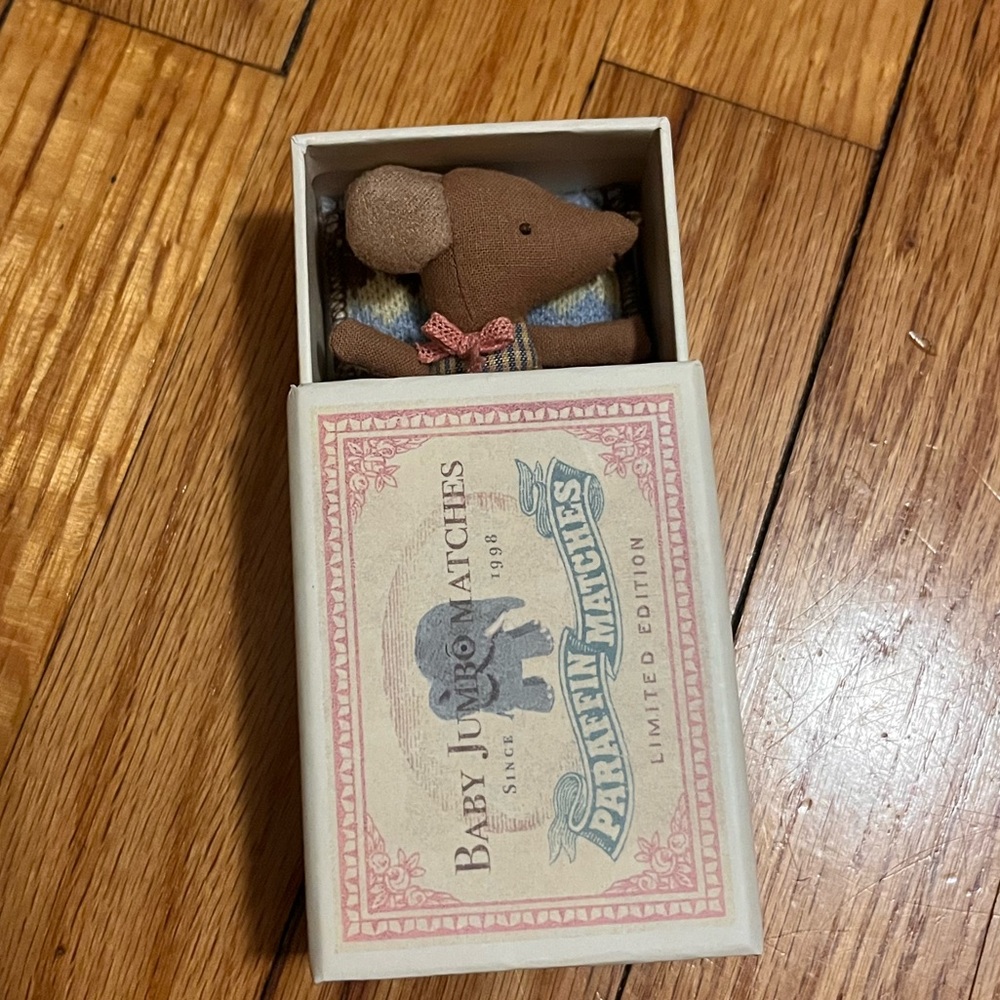 NWT Maileg Sleepy Wakey Mouse